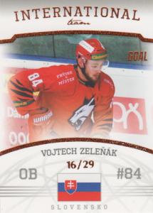 Zeleňák Vojtech 22-23 GOAL Cards Chance liga International Team Parallel #IT-9