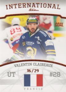 Claireaux Valentin 22-23 GOAL Cards Chance liga International Team Parallel #IT-18