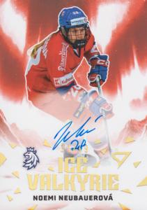 Neubauerová Noemi 2025 Hokejové Česko Ice Valkyrie Auto #IVS-NN