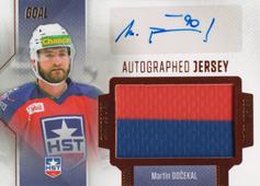 Dočekal Martin 22-23 GOAL Cards Chance liga Autographed Jersey #JA-08