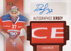 Dolejš Daniel 22-23 GOAL Cards Chance liga Autographed Jersey #JA-39 Dolejš Daniel 22-23 GOAL Cards Chance liga Autographed Jersey #JA-39