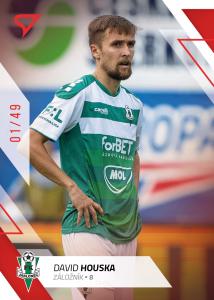 Houska David 22-23 Fortuna Liga Red #156 Houska David 22-23 Fortuna Liga Red #156