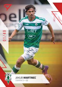 Martinec Jakub 22-23 Fortuna Liga Red #153 Martinec Jakub 22-23 Fortuna Liga Red #153