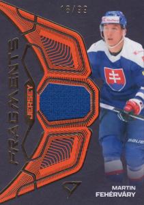 Fehérváry Martin 2025 Hokejové Slovensko Jersey Fragments Level 1 #JF-MF