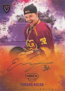 Kulda Edgars 25-26 GOAL Cards Maxa liga Champions Signature #AS-12 Kulda Edgars 25-26 GOAL Cards Maxa liga Champions Signature #AS-12
