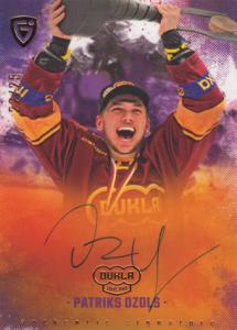 Oziols Patriks 25-26 GOAL Cards Maxa liga Champions Signature #AS-16 Oziols Patriks 25-26 GOAL Cards Maxa liga Champions Signature #AS-16