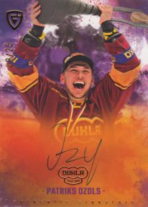 Oziols Patriks 25-26 GOAL Cards Maxa liga Champions Signature #AS-16 Oziols Patriks 25-26 GOAL Cards Maxa liga Champions Signature #AS-16