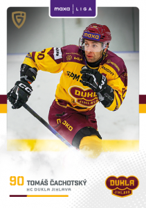 Čachotský Tomáš 25-26 GOAL Cards Maxa liga #JIH-11