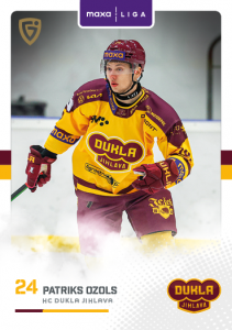 Ozols Patriks 25-26 GOAL Cards Maxa liga #JIH-04