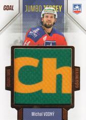 Vodný Michal 22-23 GOAL Cards Chance liga Jumbo Jersey #J-09