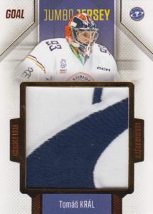 Král Tomáš 22-23 GOAL Cards Chance liga Jumbo Jersey #J-29