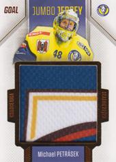 Petrásek Michael 22-23 GOAL Cards Chance liga Jumbo Jersey #J-33