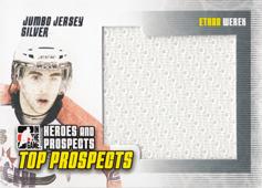 Werek Ethan 09-10 ITG Heroes and Prospects Top Prospects Jumbo Jerseys Silver #JM-10