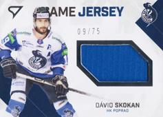 Skokan Dávid 21-22 Tipos Extraliga Game Jersey #JS-DS