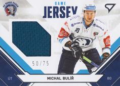 Bulíř Michal 21-22 Tipsport Extraliga Game Jersey #JS-MB