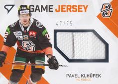 Klhůfek Pavel 21-22 Tipos Extraliga Game Jersey #JS-PK