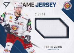 Zuzin Peter 21-22 Tipos Extraliga Game Jersey #JS-PZ