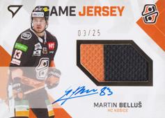 Belluš Martin 21-22 Tipos Extraliga Game Jersey Auto #JS-MB