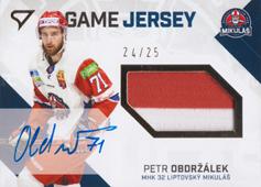 Obdržálek Petr 21-22 Tipos Extraliga Game Jersey Auto #JS-PO