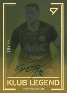Grigar Tomáš 24-25 Chance Liga Klub Legend Auto Limited #KL37