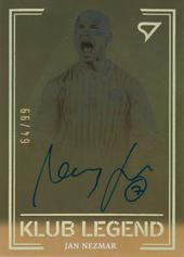 Nezmar Jan 20-21 Fortuna Liga Klub Legend Auto Limited #KL6