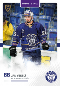 Veselý Jan 25-26 GOAL Cards Maxa liga #KOL-10 Veselý Jan 25-26 GOAL Cards Maxa liga #KOL-10