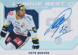 Nedvěd Petr 22-23 Tipsport Extraliga League Best Auto #LBS-PN