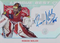 Málek Roman 22-23 Tipsport Extraliga League Best Auto #LBS-RM