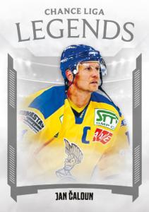 Čaloun Jan 23-24 GOAL Cards Chance liga Legends #LL-CAJ