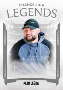 Leška Petr 23-24 GOAL Cards Chance liga Legends #LL-LEP