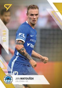 Matoušek Jan 22-23 Fortuna Liga Gold #112 Matoušek Jan 22-23 Fortuna Liga Gold #112