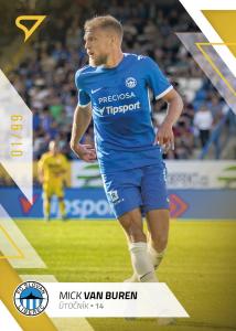 van Buren Mick 22-23 Fortuna Liga Gold #114 van Buren Mick 22-23 Fortuna Liga Gold #114