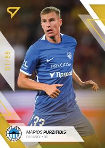 Purzitidis Marios 22-23 Fortuna Liga Gold #107 Purzitidis Marios 22-23 Fortuna Liga Gold #107