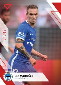 Matoušek Jan 22-23 Fortuna Liga Red #112 Matoušek Jan 22-23 Fortuna Liga Red #112