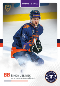 Jelínek Šimon 25-26 GOAL Cards Maxa liga #LIT-12 Jelínek Šimon 25-26 GOAL Cards Maxa liga #LIT-12
