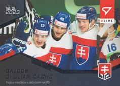 Gajdoš Okuliar Čacho 2023 Hokejové Slovensko LIVE #L-03
