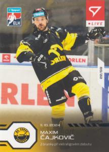 Čajkovič Maxim 24-25 Tipsport Extraliga LIVE #L-18