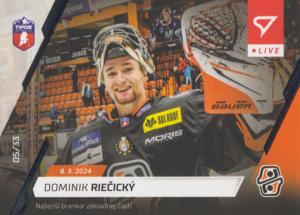 Riečický Dominik 23-24 Tipos Extraliga LIVE #L-33