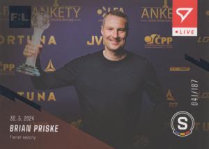 Priske Brian 23-24 Fortuna Liga LIVE #L-46