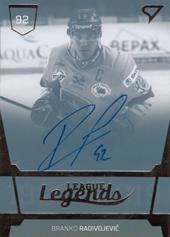 Radivojevič Branko 19-20 Tipsport Liga League Legends Auto #LL6