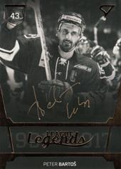 Bartoš Peter 18-19 Tipsport Liga League Legends Gold Auto #LL2