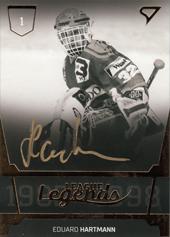 Hartmann Eduard 18-19 Tipsport Liga League Legends Gold Auto #LL3