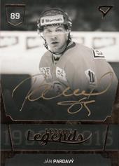 Pardavý Ján 18-19 Tipsport Liga League Legends Gold Auto #LL5