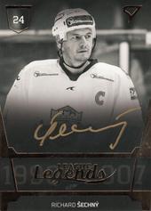 Šechný Richard 18-19 Tipsport Liga League Legends Gold Auto #LL8