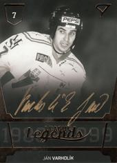 Varholík Ján 18-19 Tipsport Liga League Legends Gold Auto #LL9