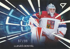 Dostál Lukáš 2025 Hokejové Česko Luminous Blue #LS-01