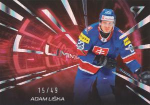 Liška Adam 2025 Hokejové Slovensko Luminous Red #LS-12