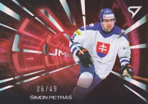 Petráš Šimon 2025 Hokejové Slovensko Luminous Red #LS-13
