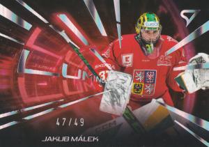 Málek Jakub 2025 Hokejové Česko Luminous Red #LS-02