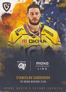 Sadovikov Stanislav 24-25 GOAL Cards Maxa liga Medailists #MED-11
